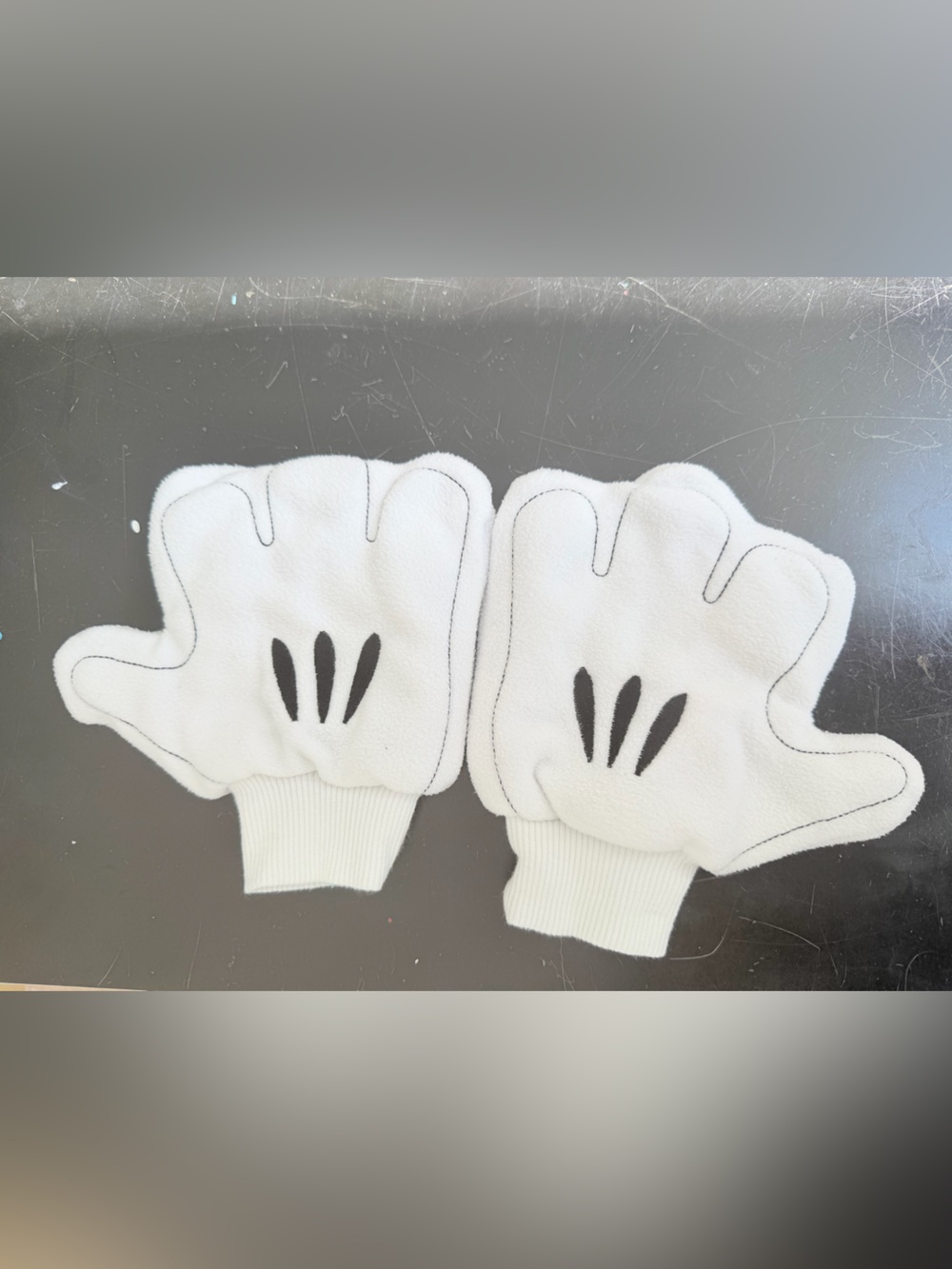Disney Mickey Minnie Mouse mitten gloves costume kids size 7-10
